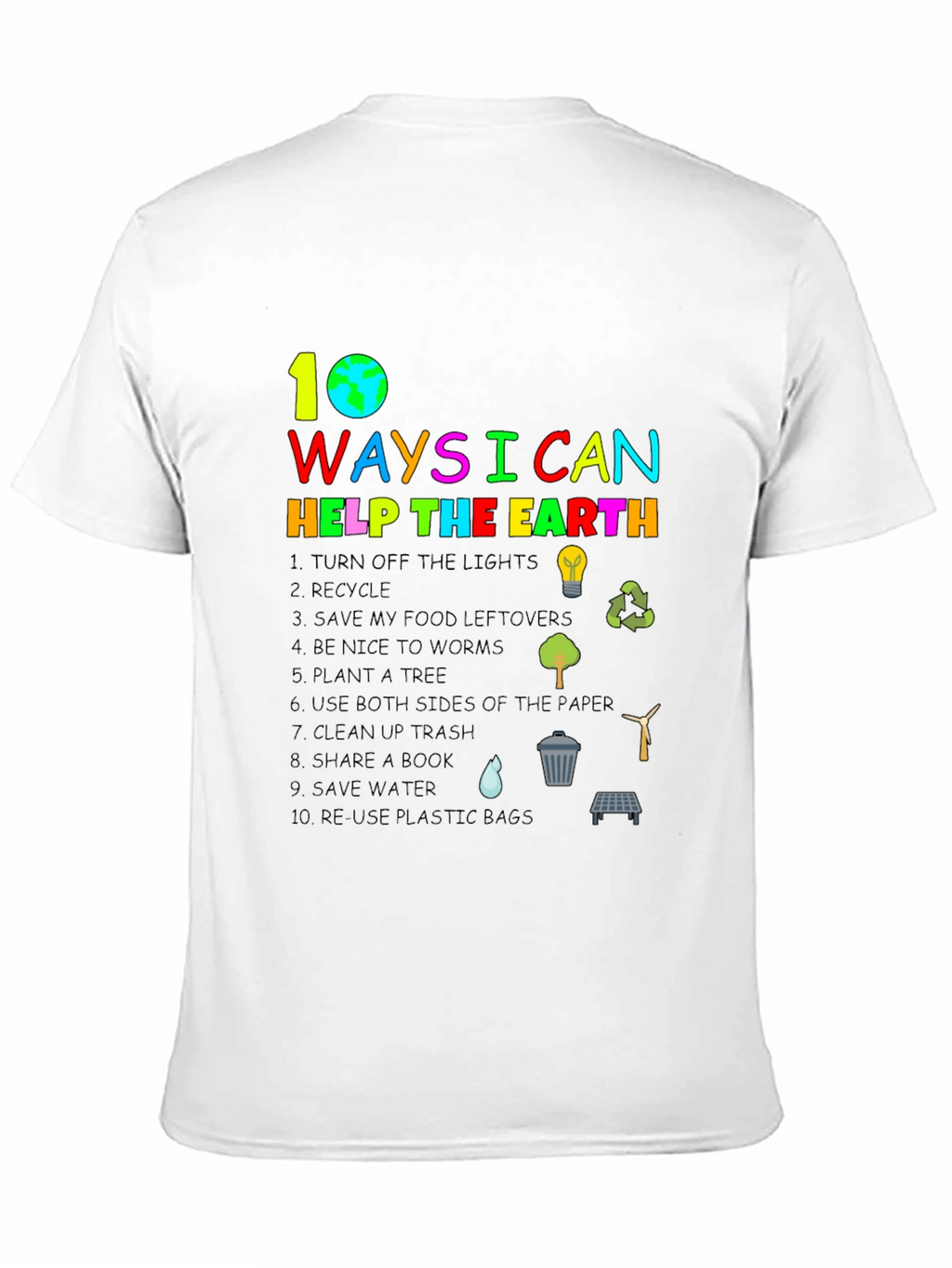 Eco-Friendly T-Shirt: 10 Ways to Help the Earth