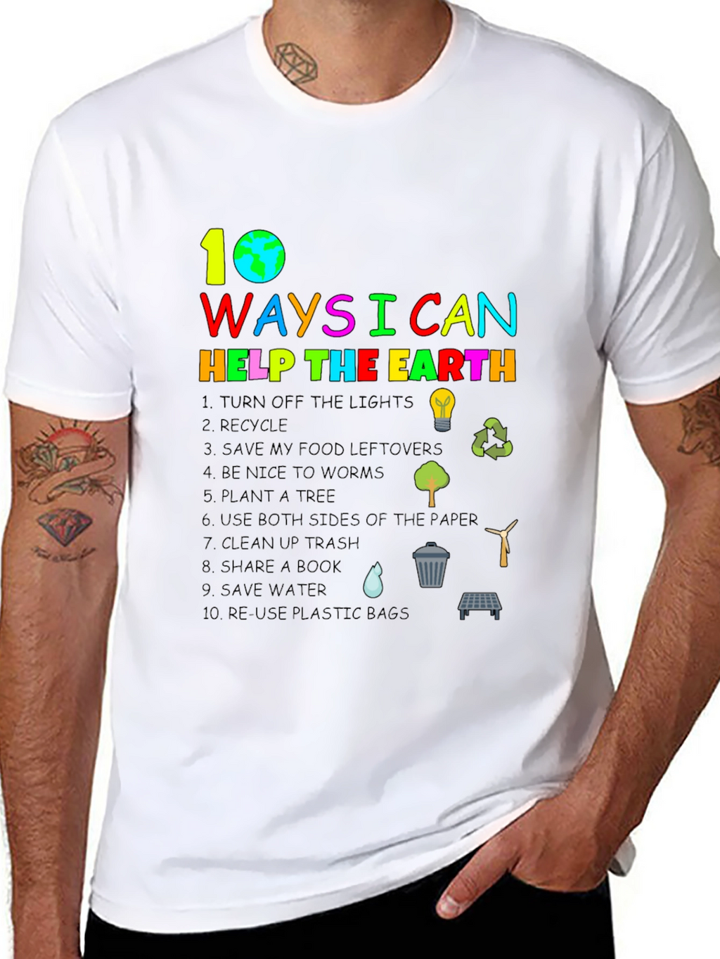 Eco-Friendly T-Shirt: 10 Ways to Help the Earth