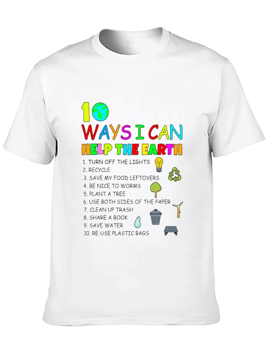 Eco-Friendly T-Shirt: 10 Ways to Help the Earth