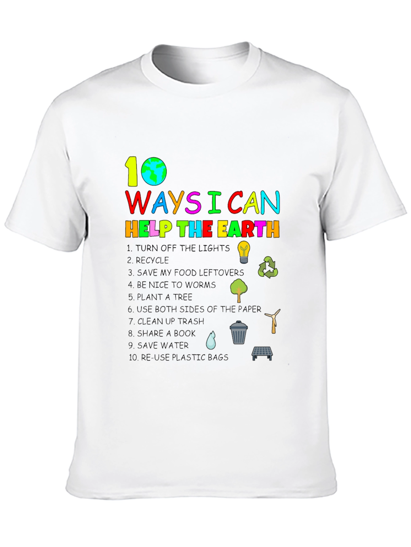 Eco-Friendly T-Shirt: 10 Ways to Help the Earth