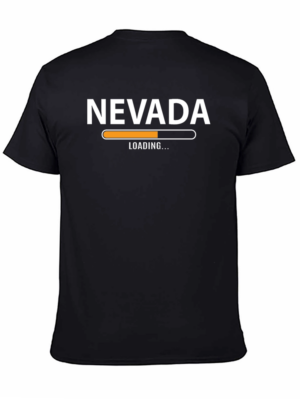Nevada Loading T-Shirt - Black Graphic Tee