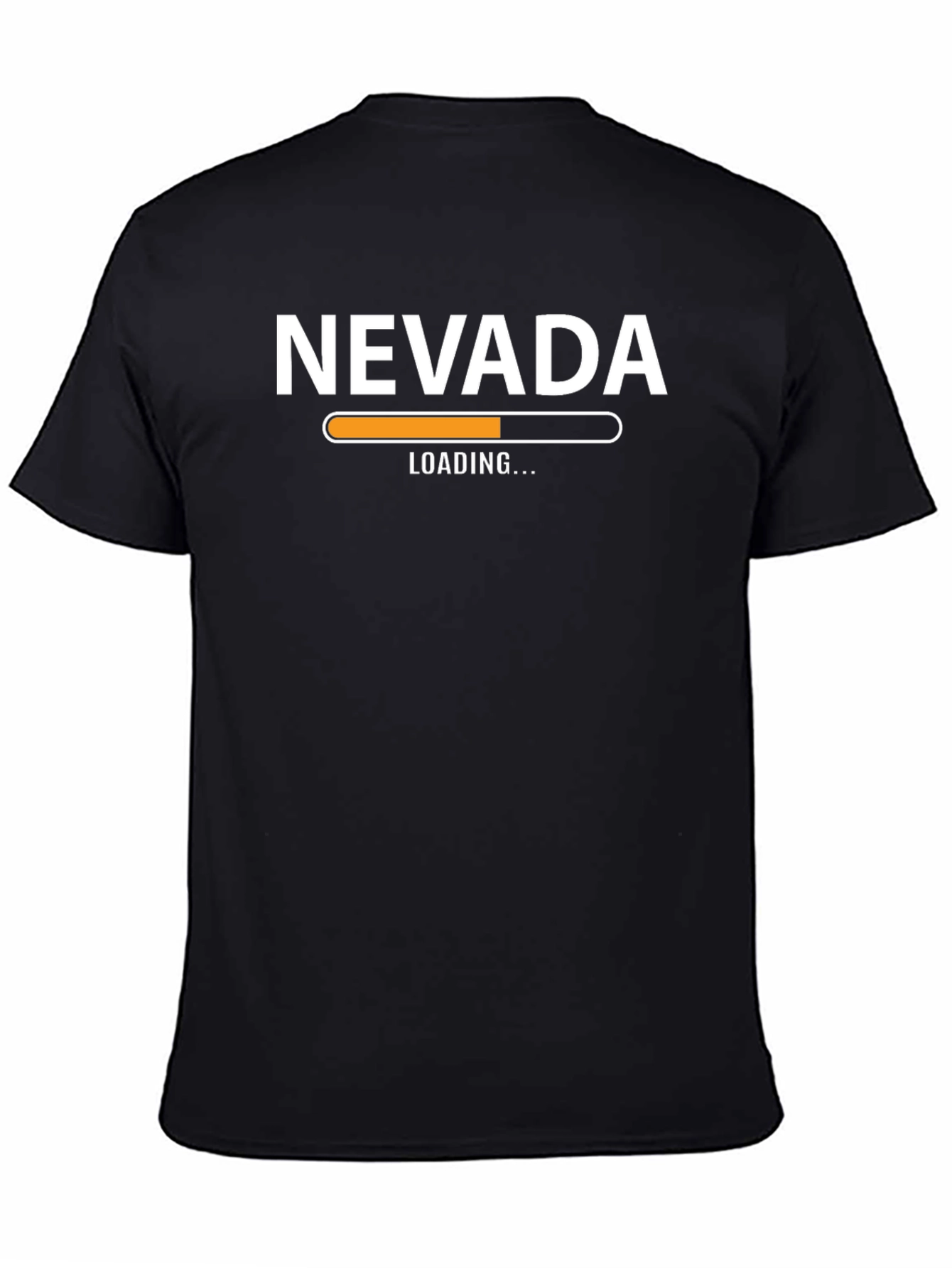 Nevada Loading T-Shirt - Black Graphic Tee