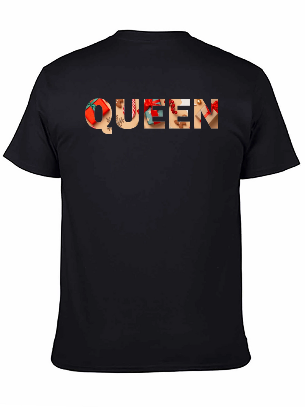Festive Queen Christmas Holiday Graphic T-Shirt