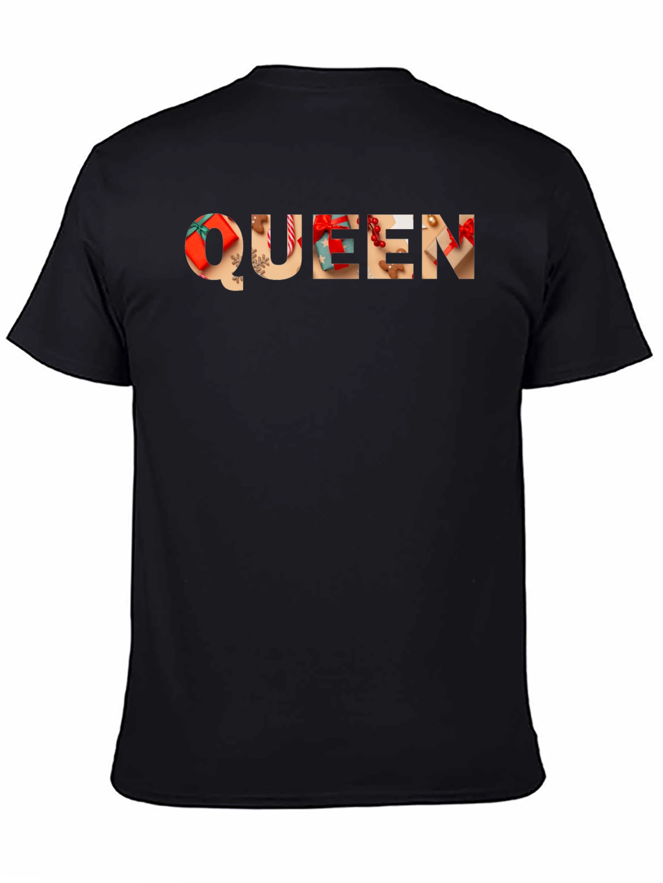 Festive Queen Christmas Holiday Graphic T-Shirt