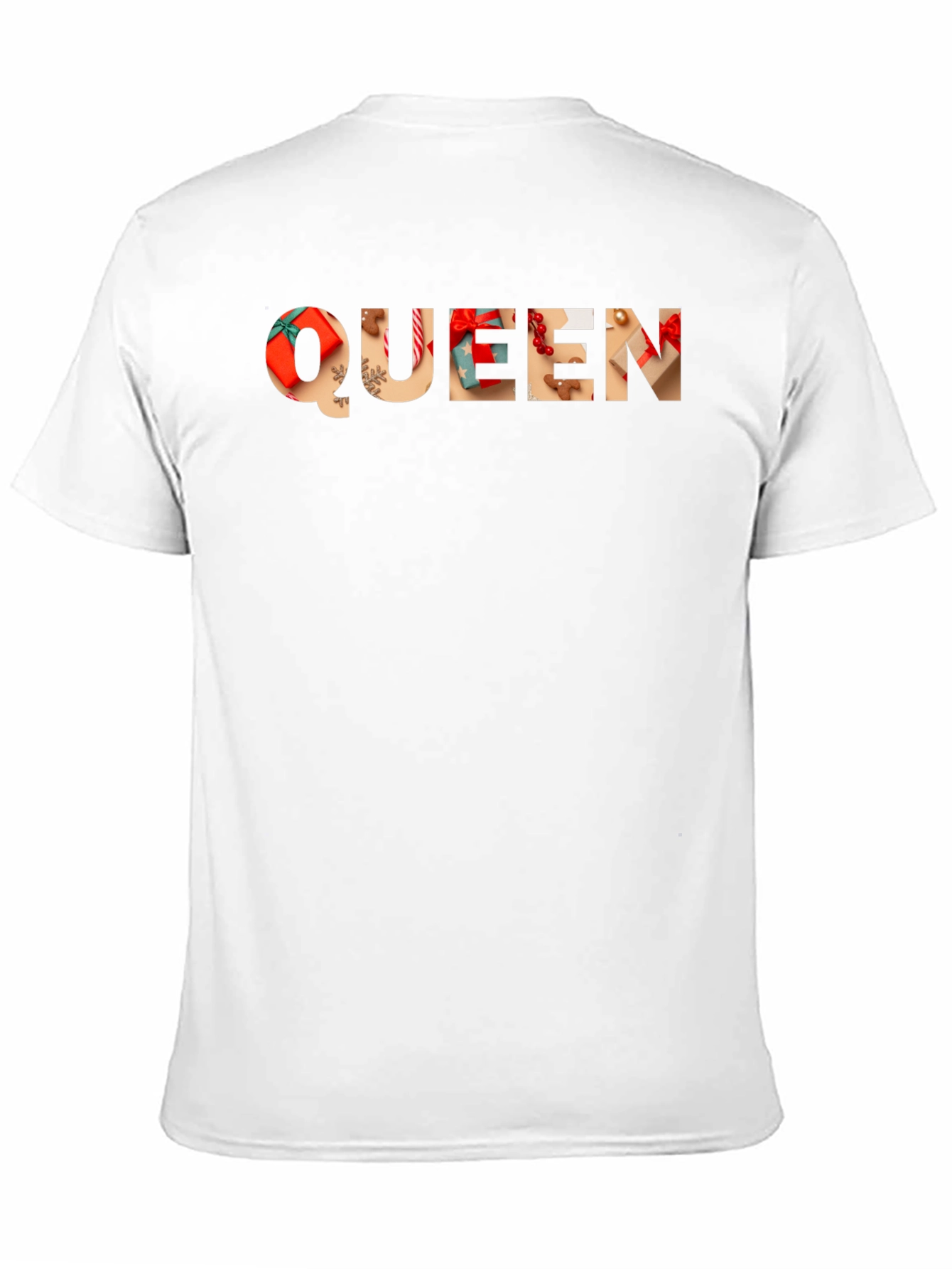 Festive Queen Christmas Holiday Graphic T-Shirt