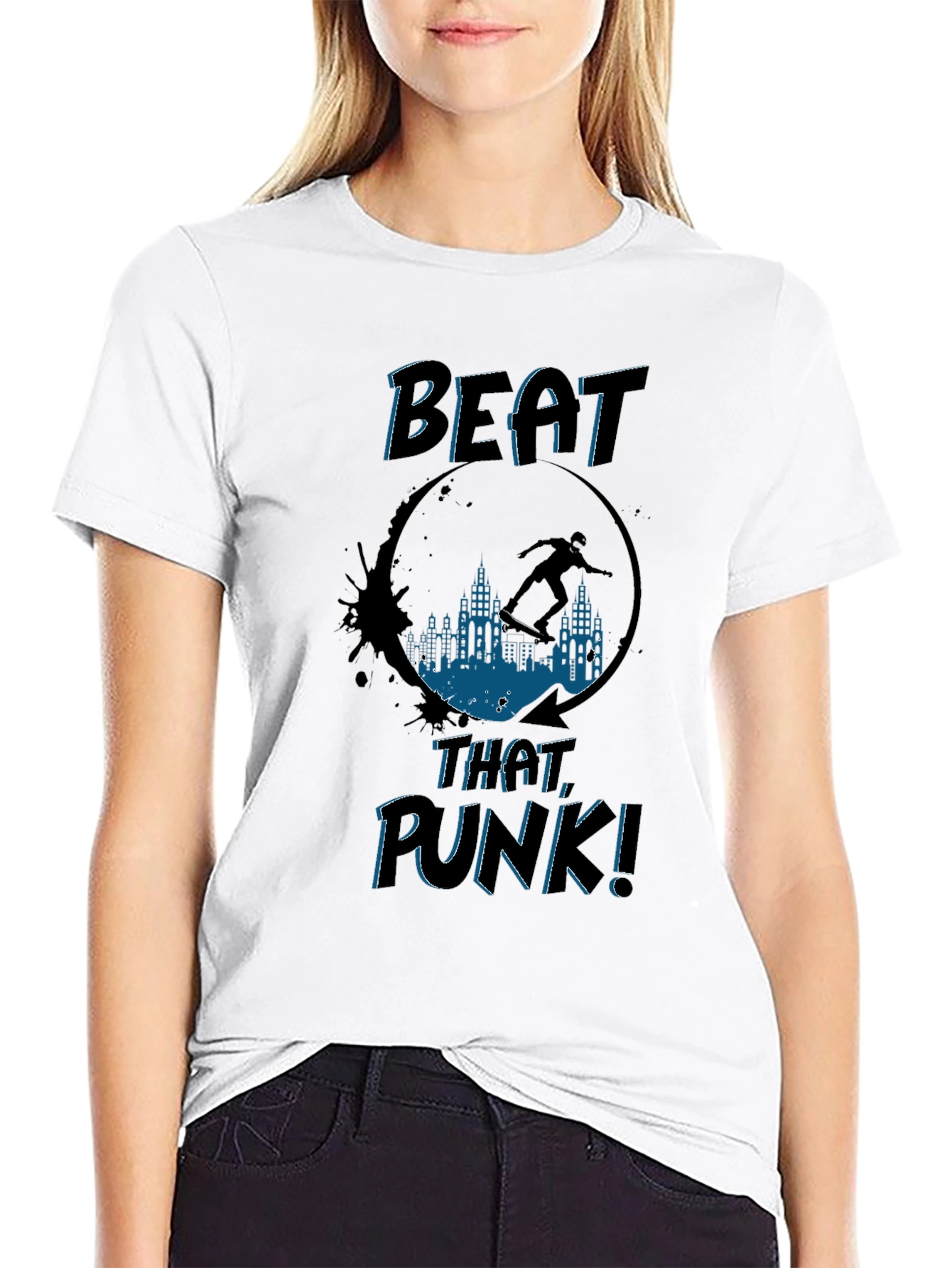 Beat That Punk Graphic T-Shirt