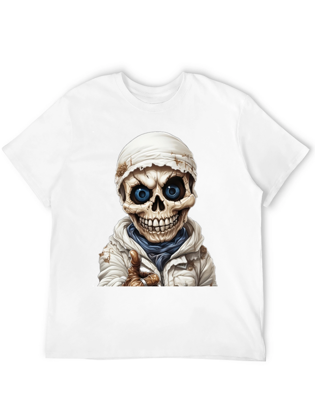 Skeleton Cartoon Graphic Tee