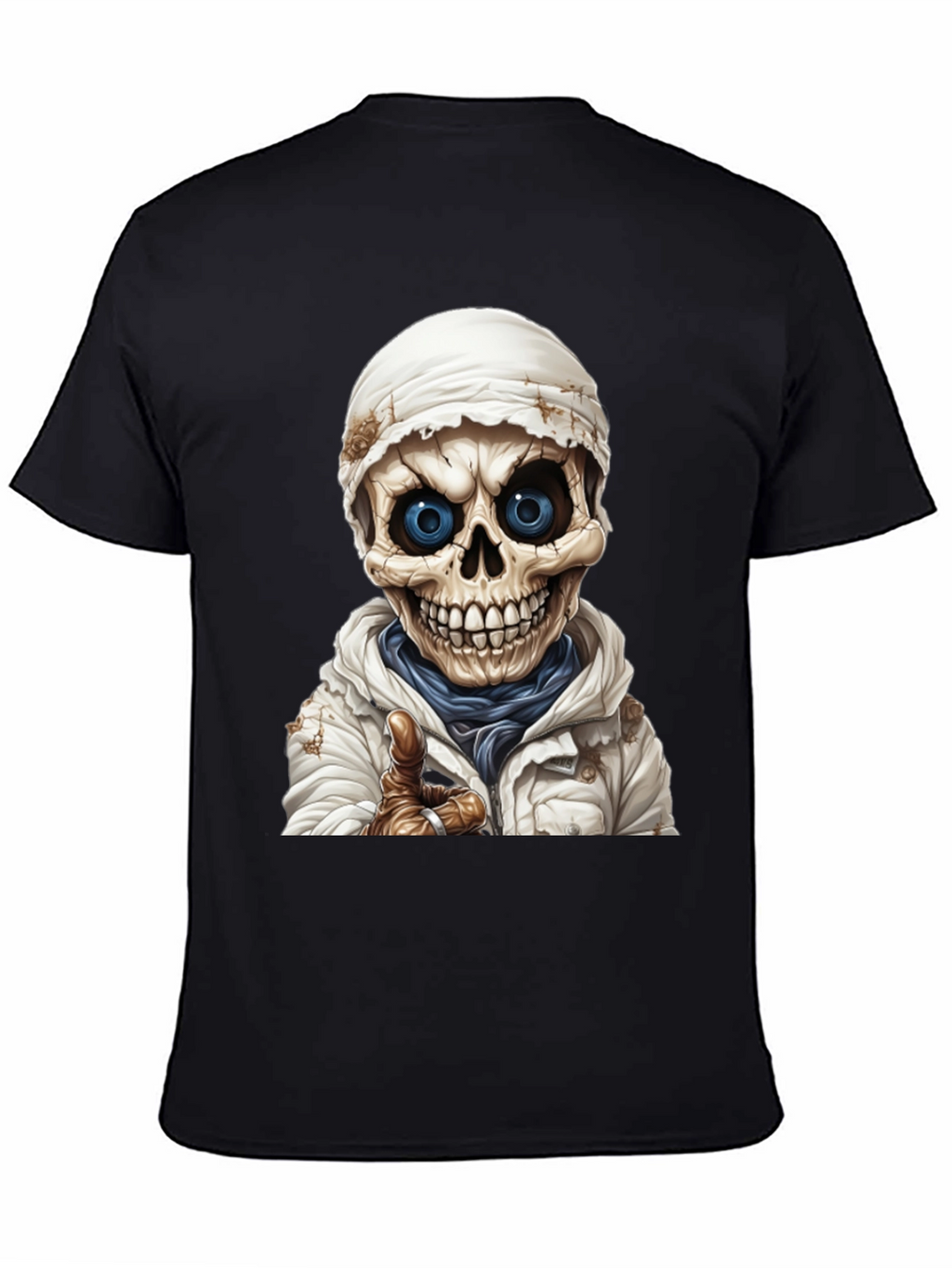 Skeleton Cartoon Graphic Tee