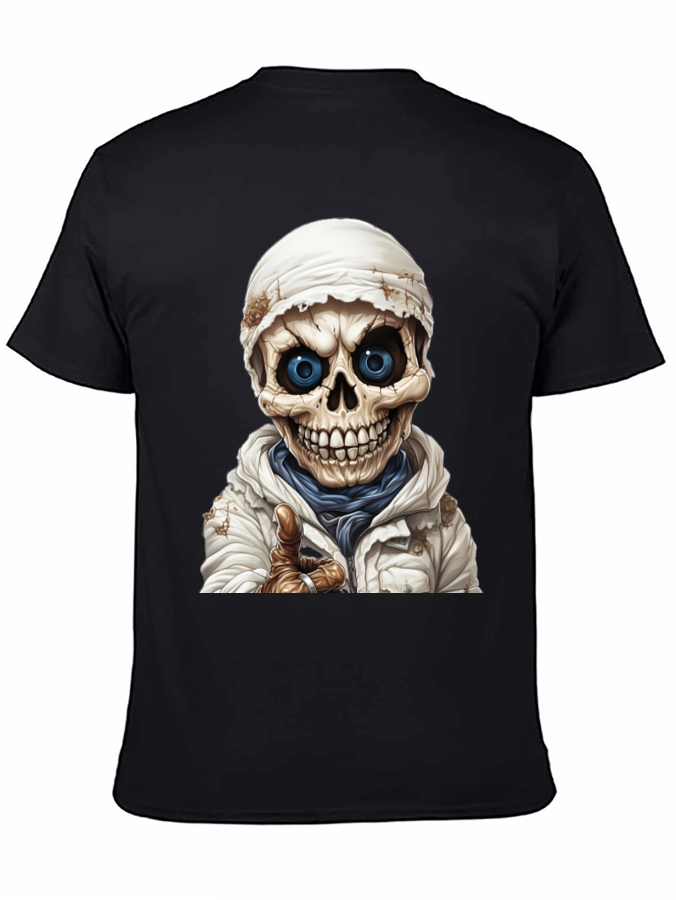 Skeleton Cartoon Graphic Tee