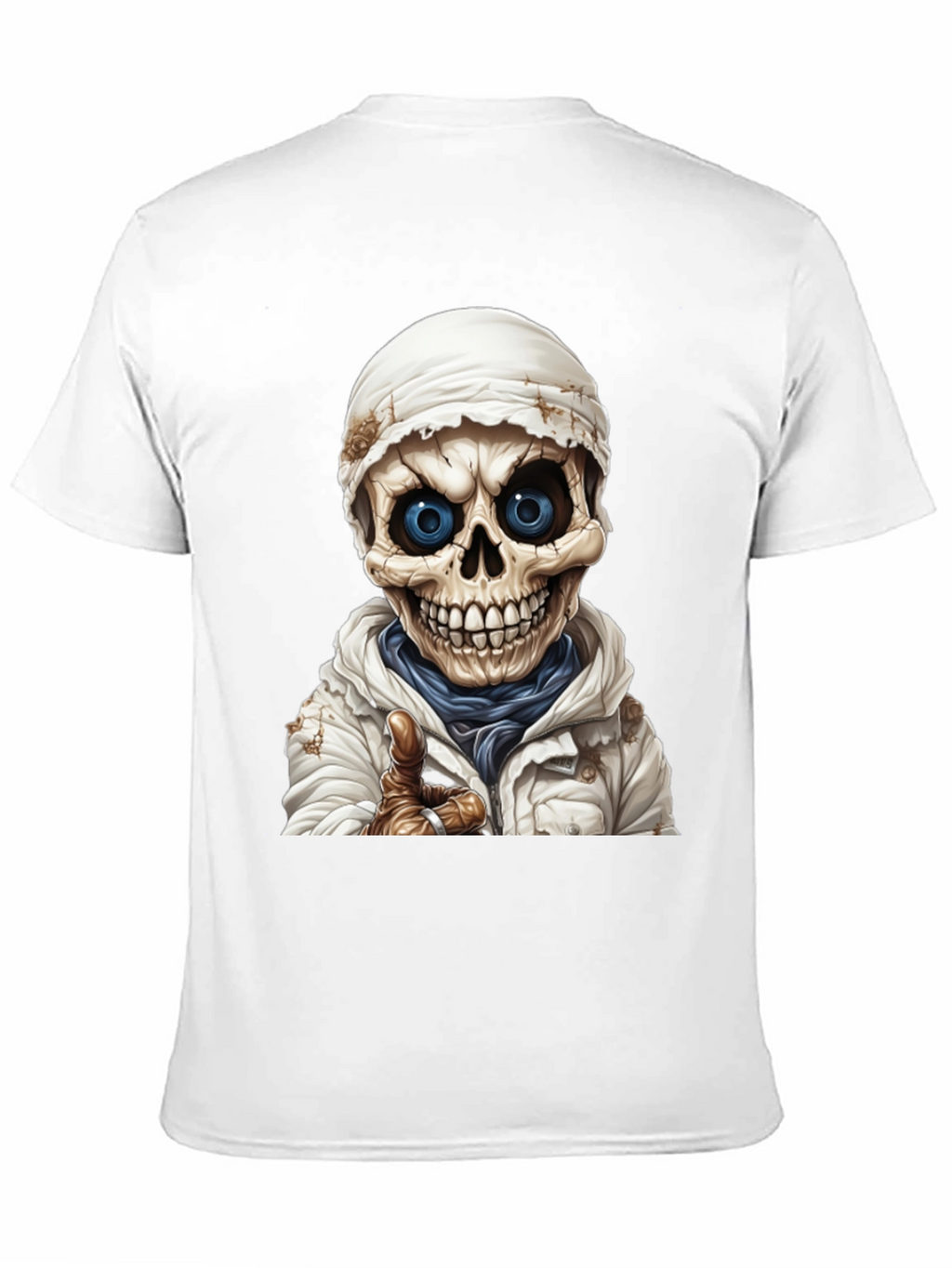 Skeleton Cartoon Graphic Tee