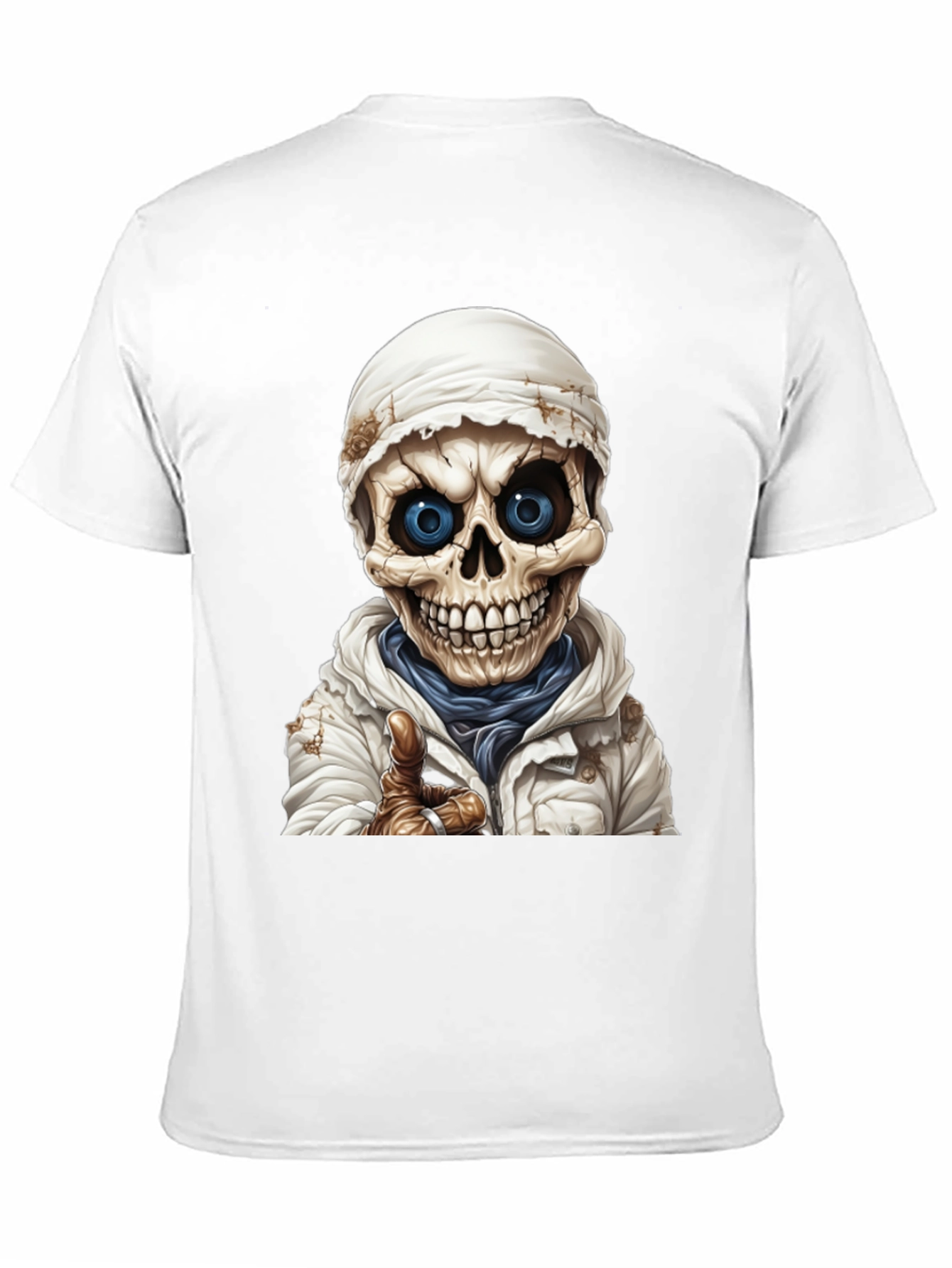 Skeleton Cartoon Graphic Tee