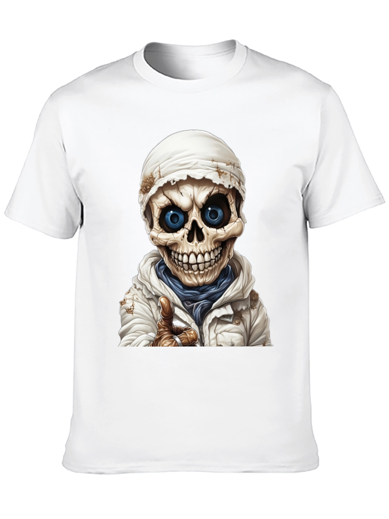 Skeleton Cartoon Graphic Tee
