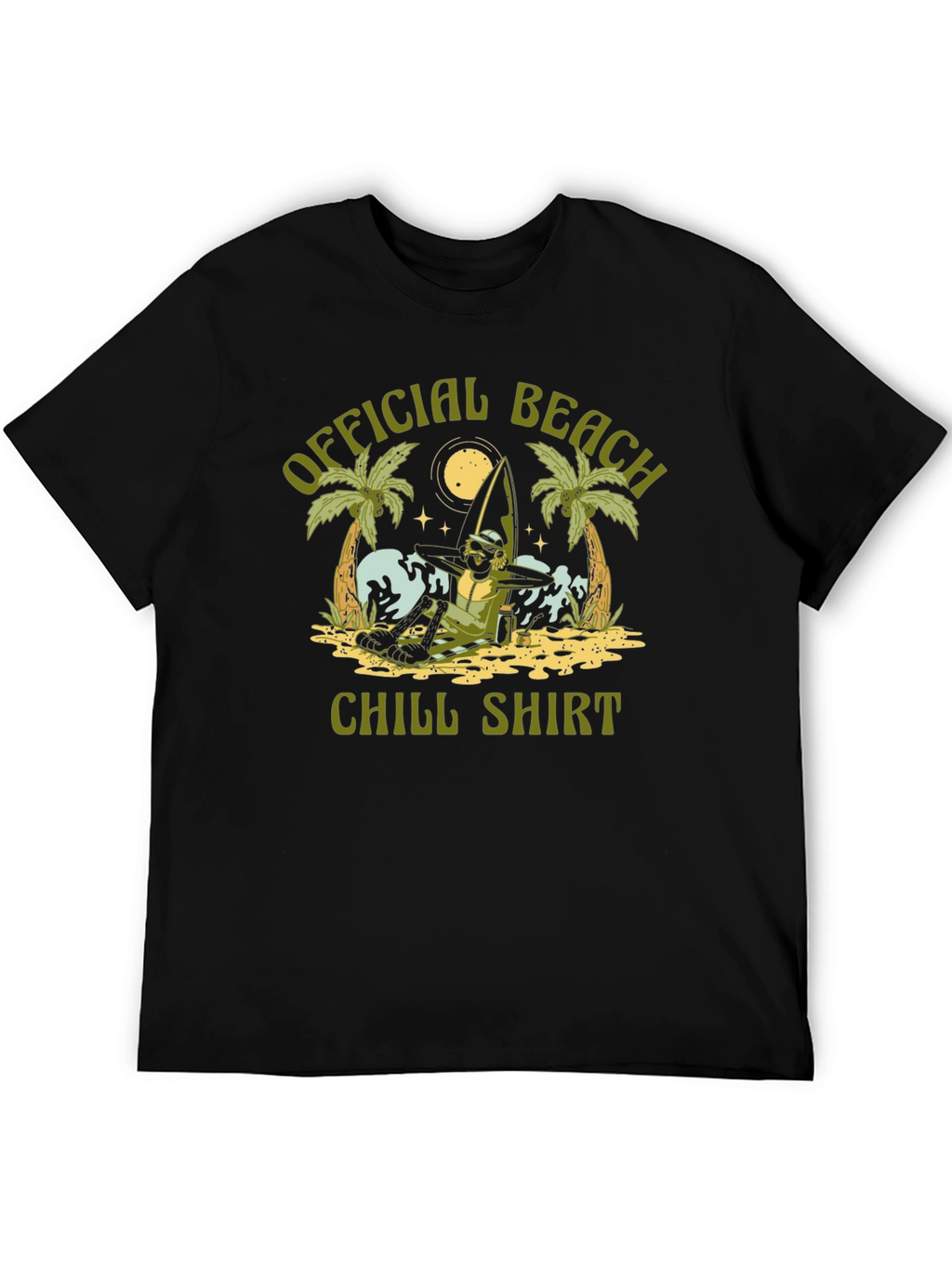 Official Beach Chill Shirt - Relaxed Vibe Tee