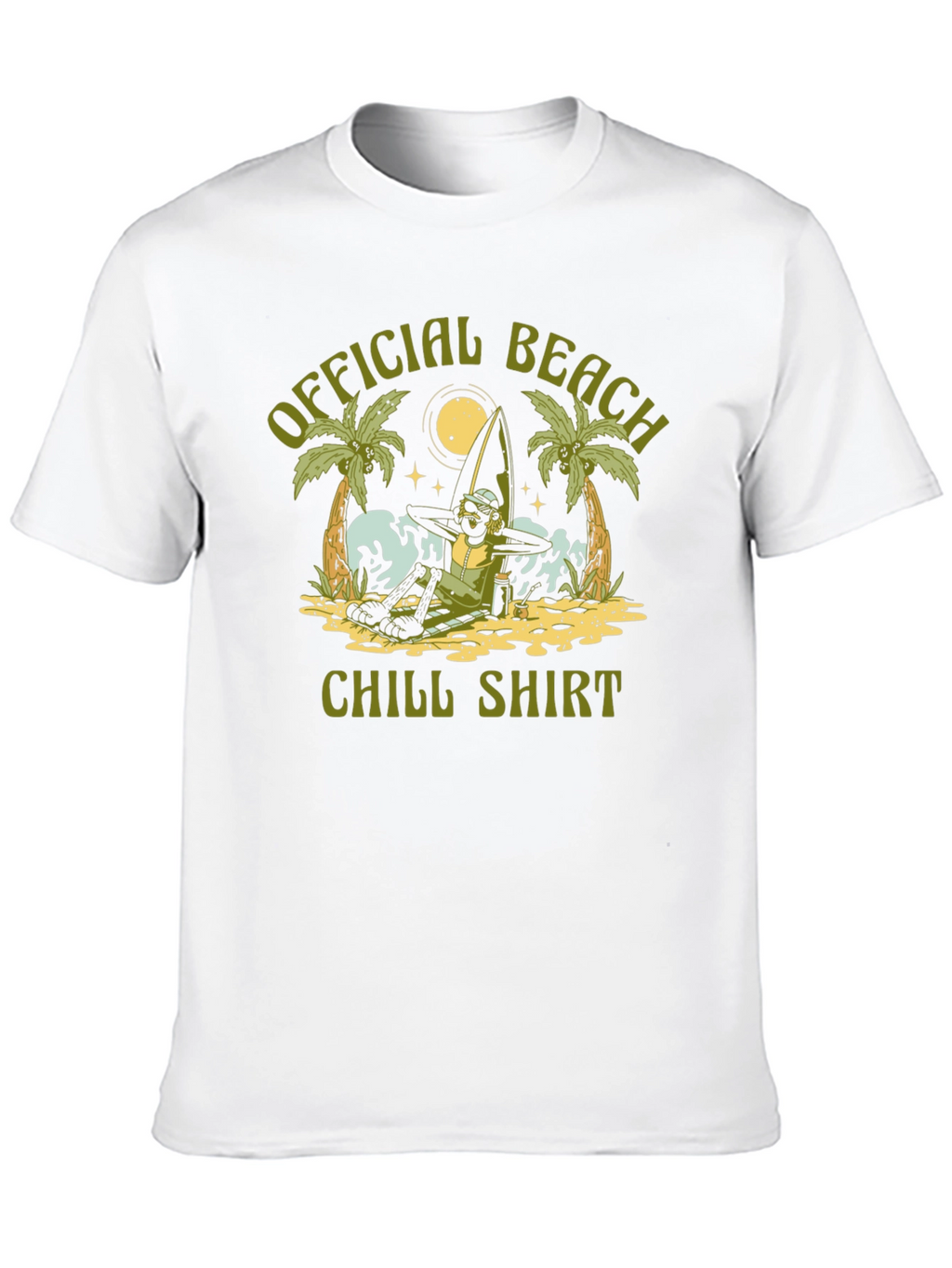 Official Beach Chill Shirt - Relaxed Vibe Tee