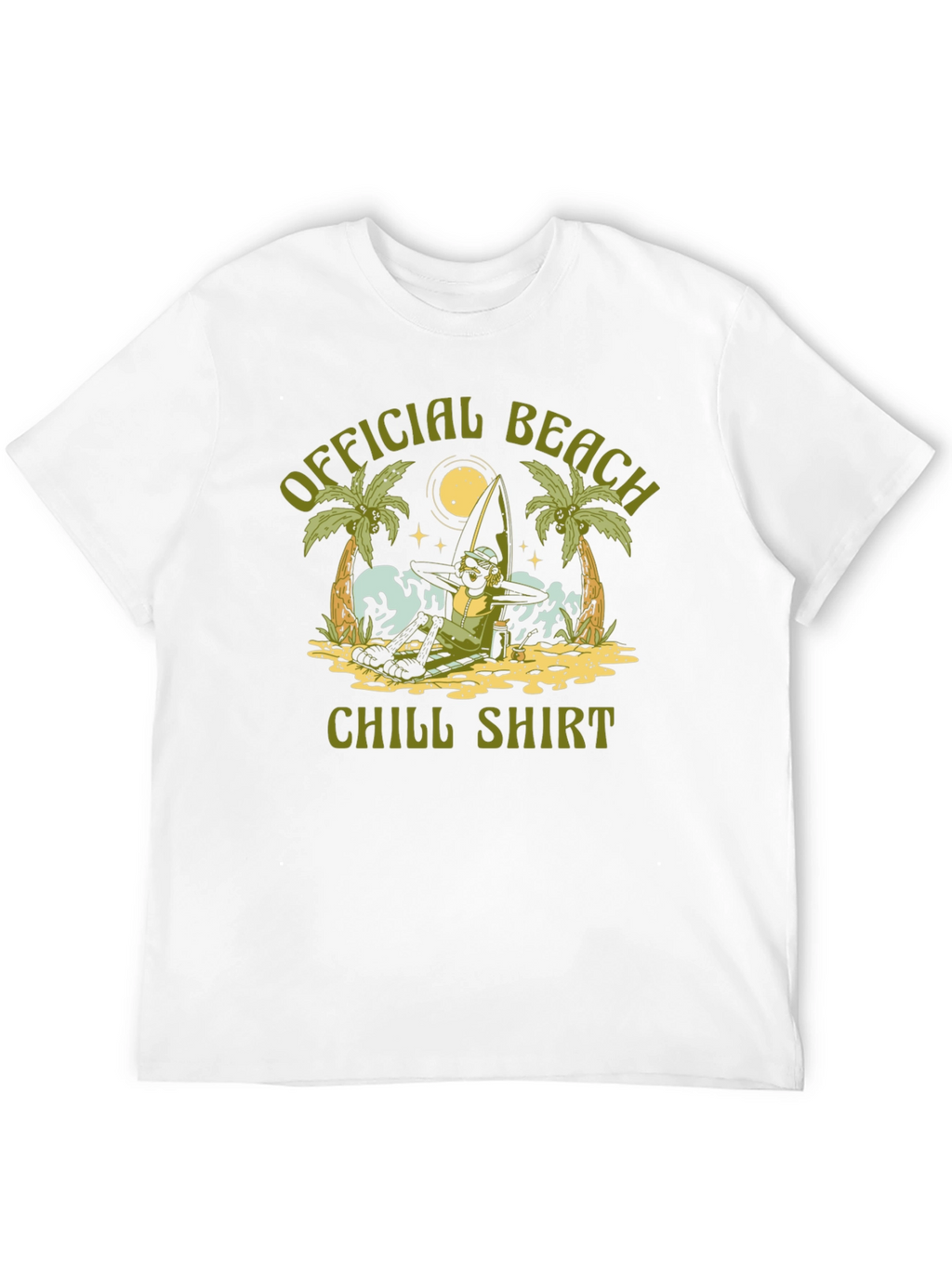 Official Beach Chill Shirt - Relaxed Vibe Tee
