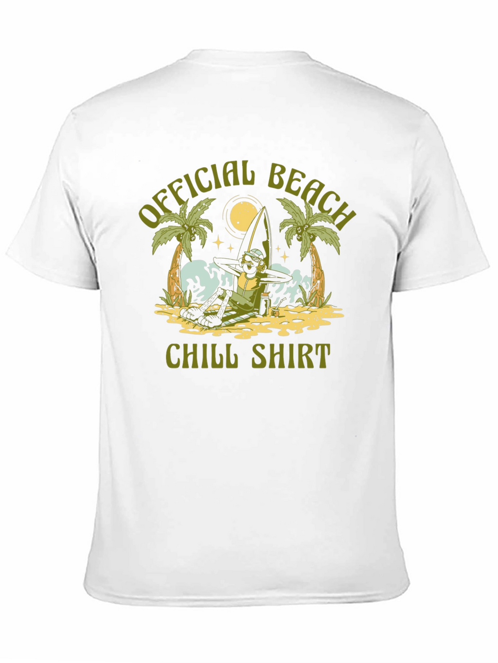 Official Beach Chill Shirt - Relaxed Vibe Tee