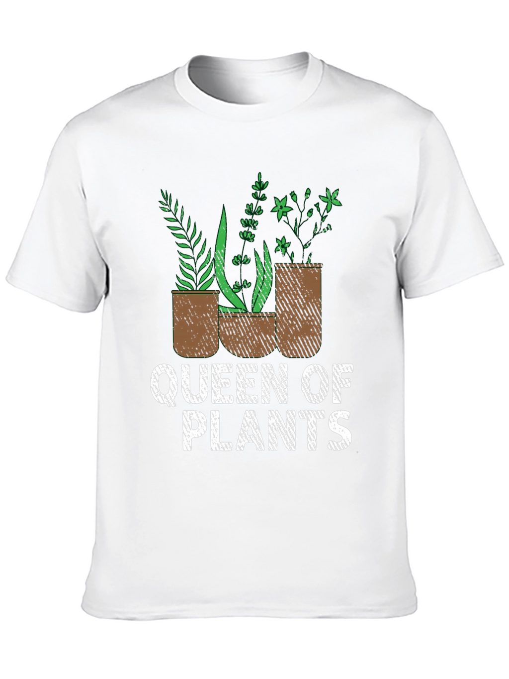 Queen of Plants Graphic Tee - Gardening Lover Shirt