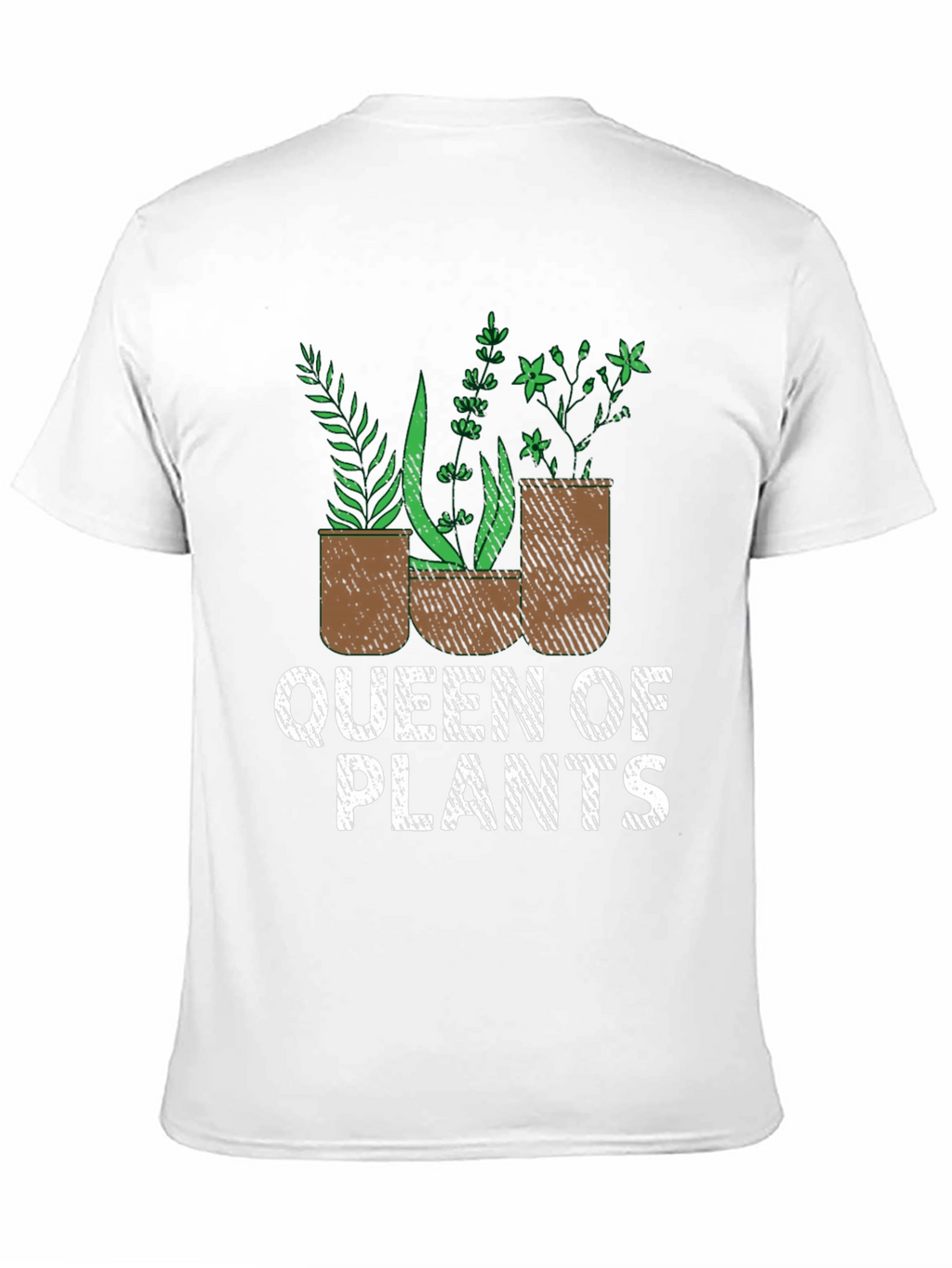 Queen of Plants Graphic Tee - Gardening Lover Shirt