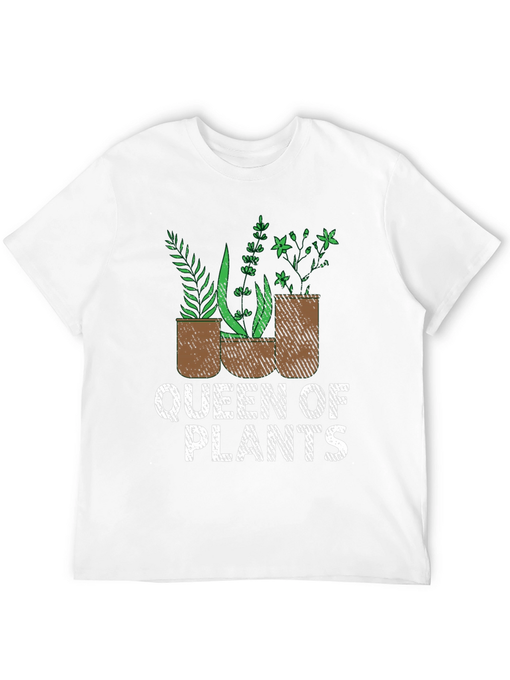 Queen of Plants Graphic Tee - Gardening Lover Shirt