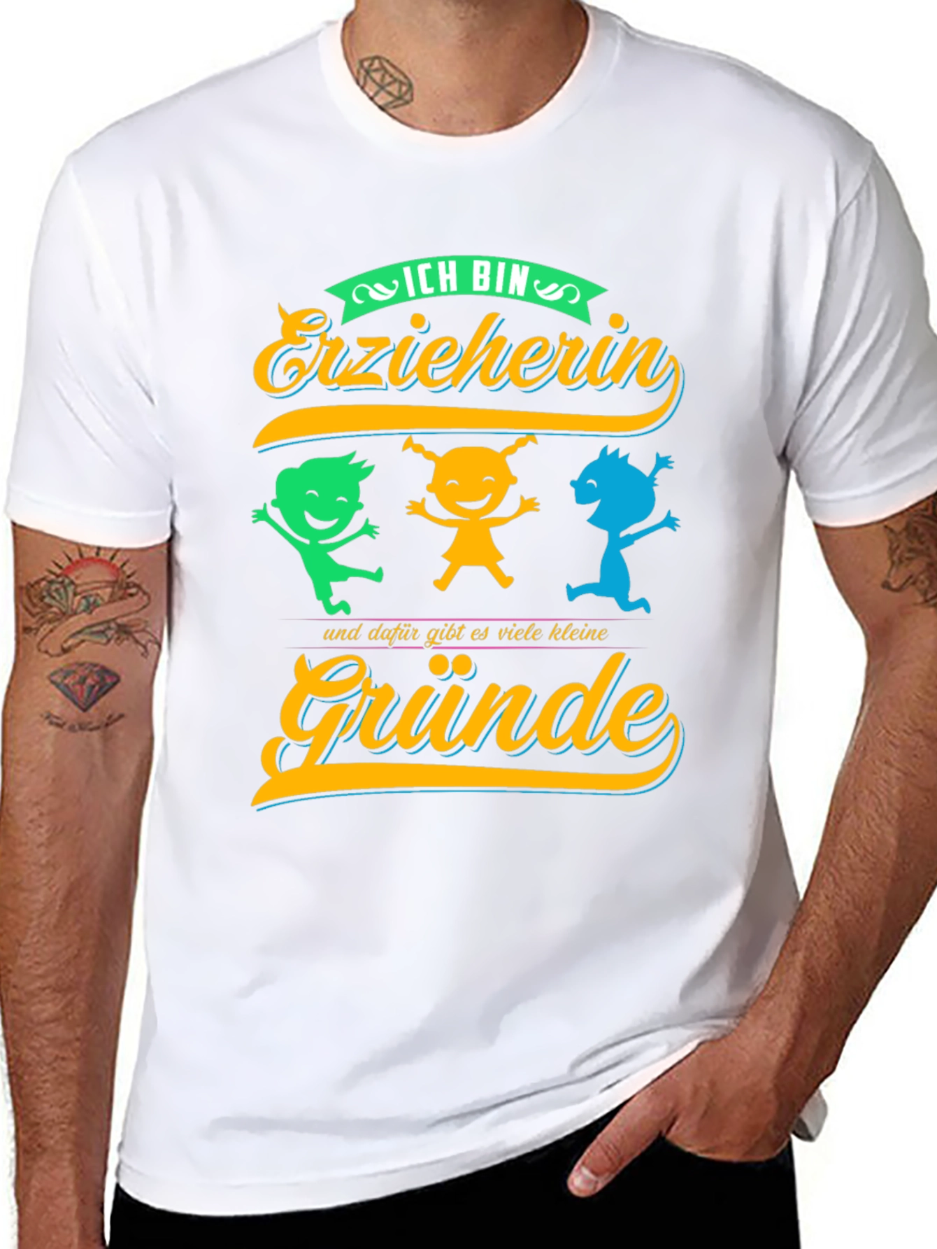Ich Bin Erzieherin T-Shirt