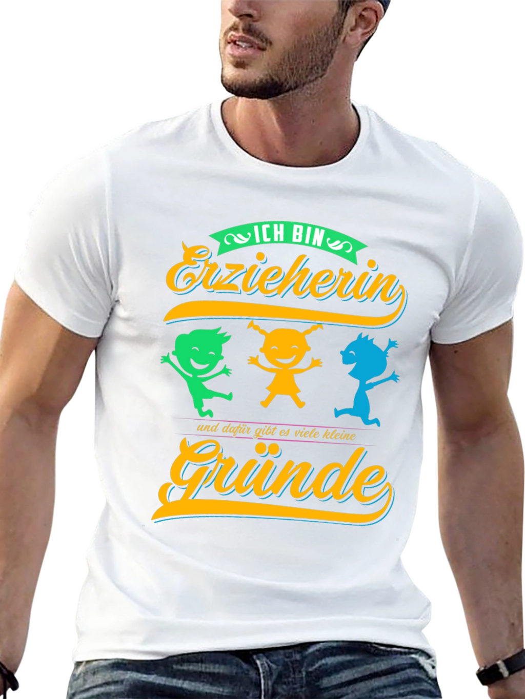 Ich Bin Erzieherin T-Shirt