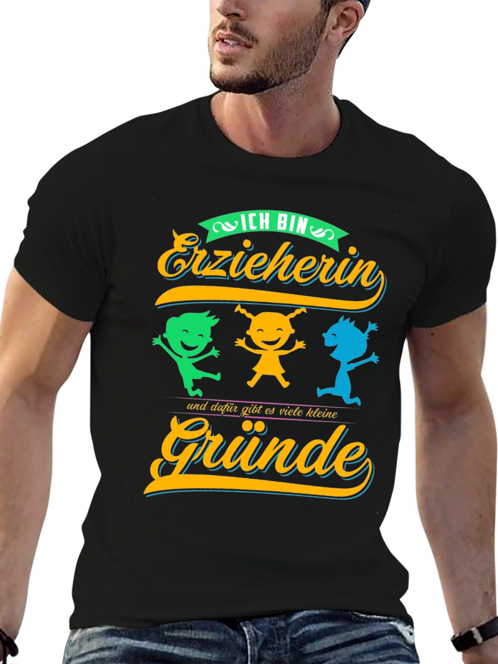 Ich Bin Erzieherin T-Shirt
