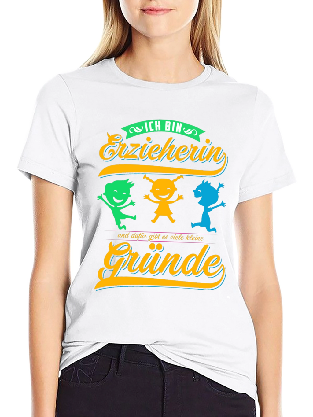 Ich Bin Erzieherin T-Shirt
