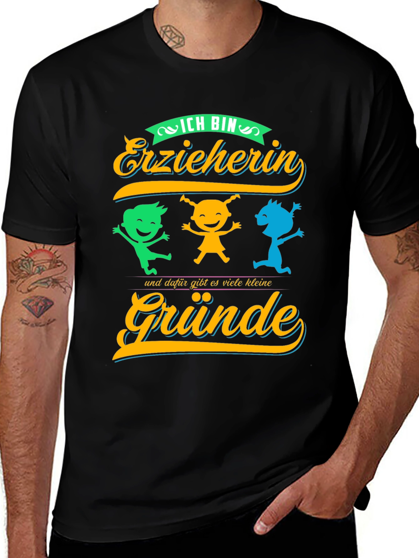 Ich Bin Erzieherin T-Shirt