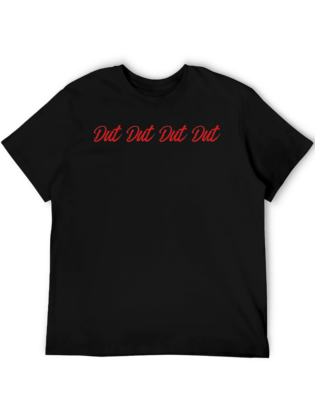 Dut Dut Dut Dut Graphic Tee - Black