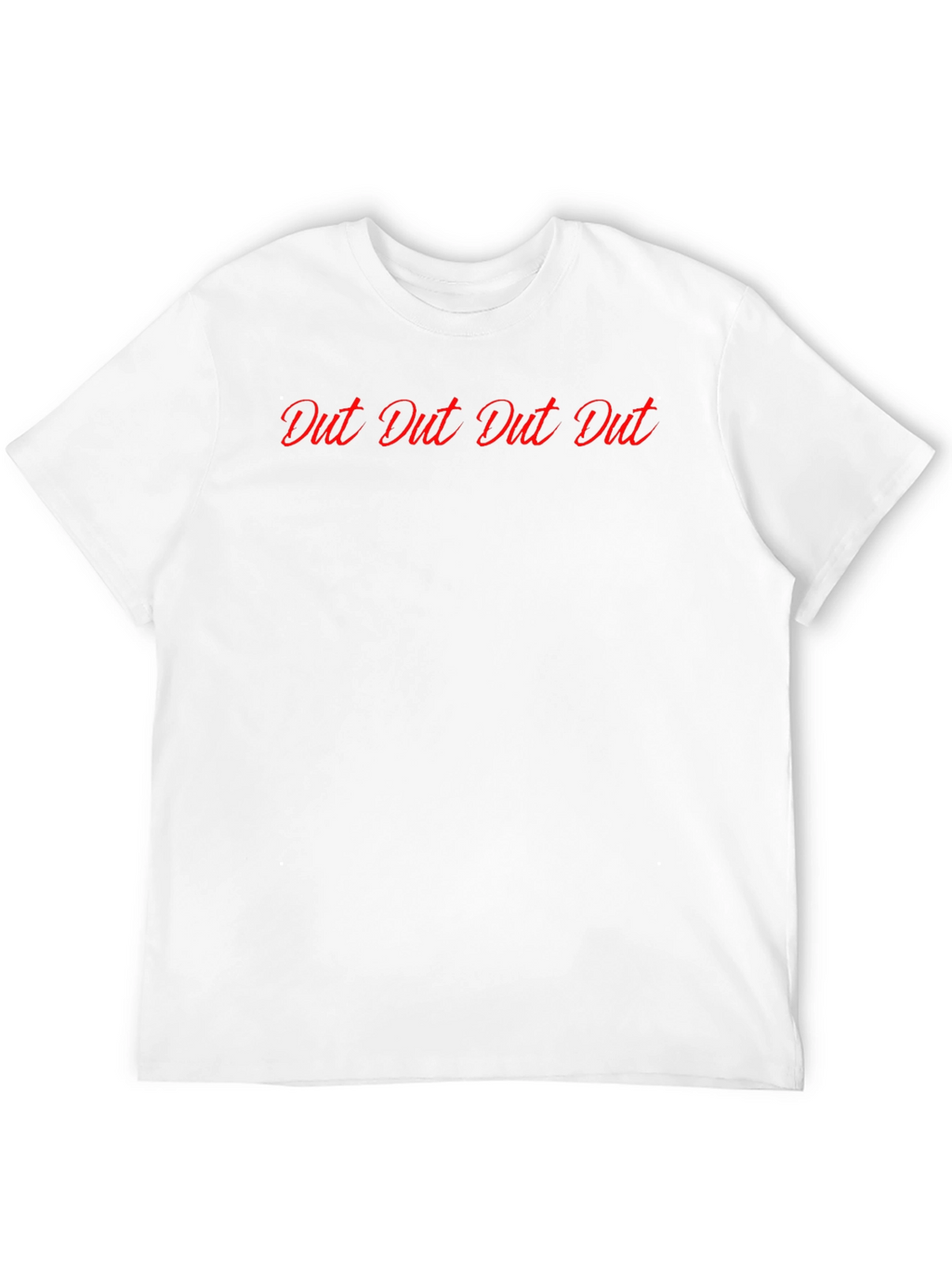 Dut Dut Dut Dut Graphic Tee - Black