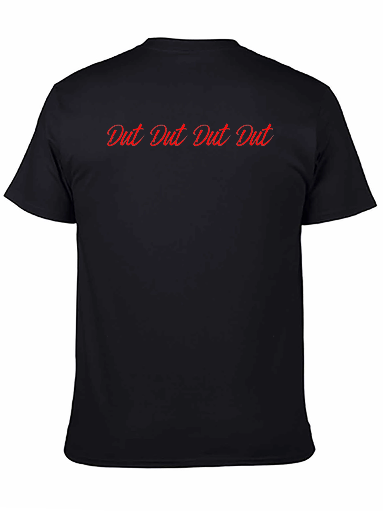 Dut Dut Dut Dut Graphic Tee - Black