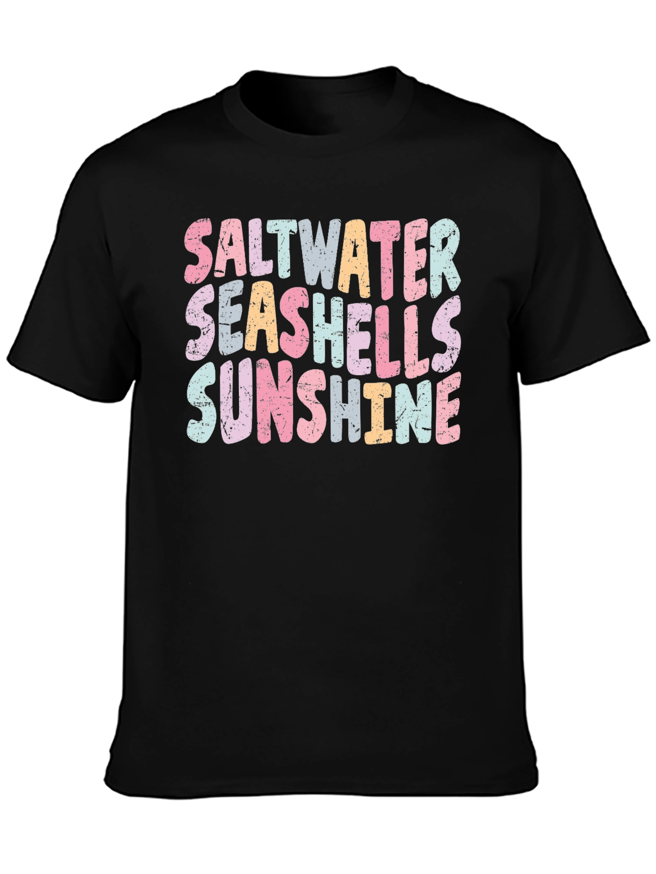 Saltwater Seashells Sunshine Graphic Tee