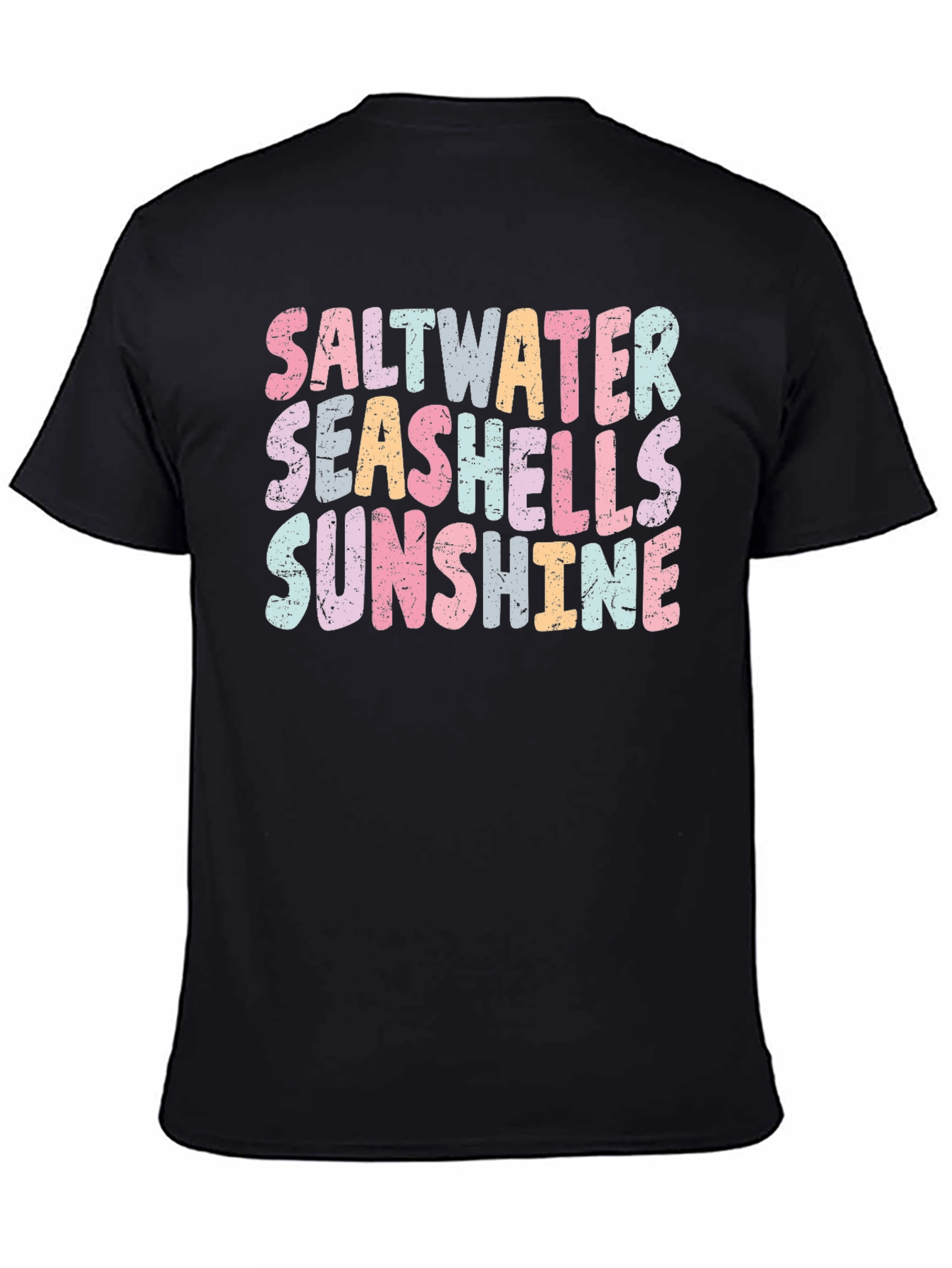 Saltwater Seashells Sunshine Graphic Tee