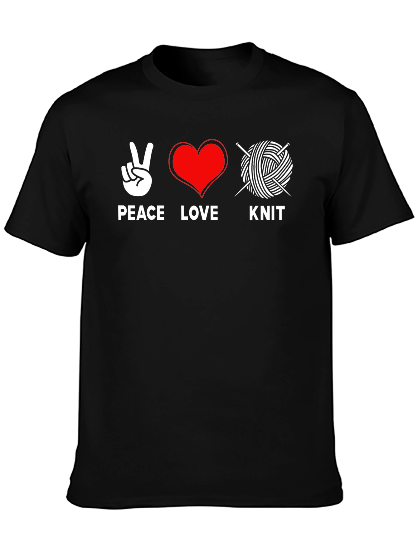 Peace Love Knit T-Shirt