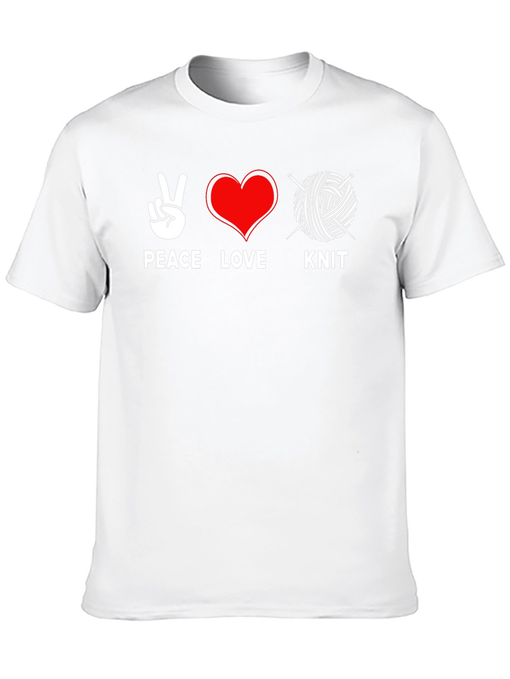 Peace Love Knit T-Shirt