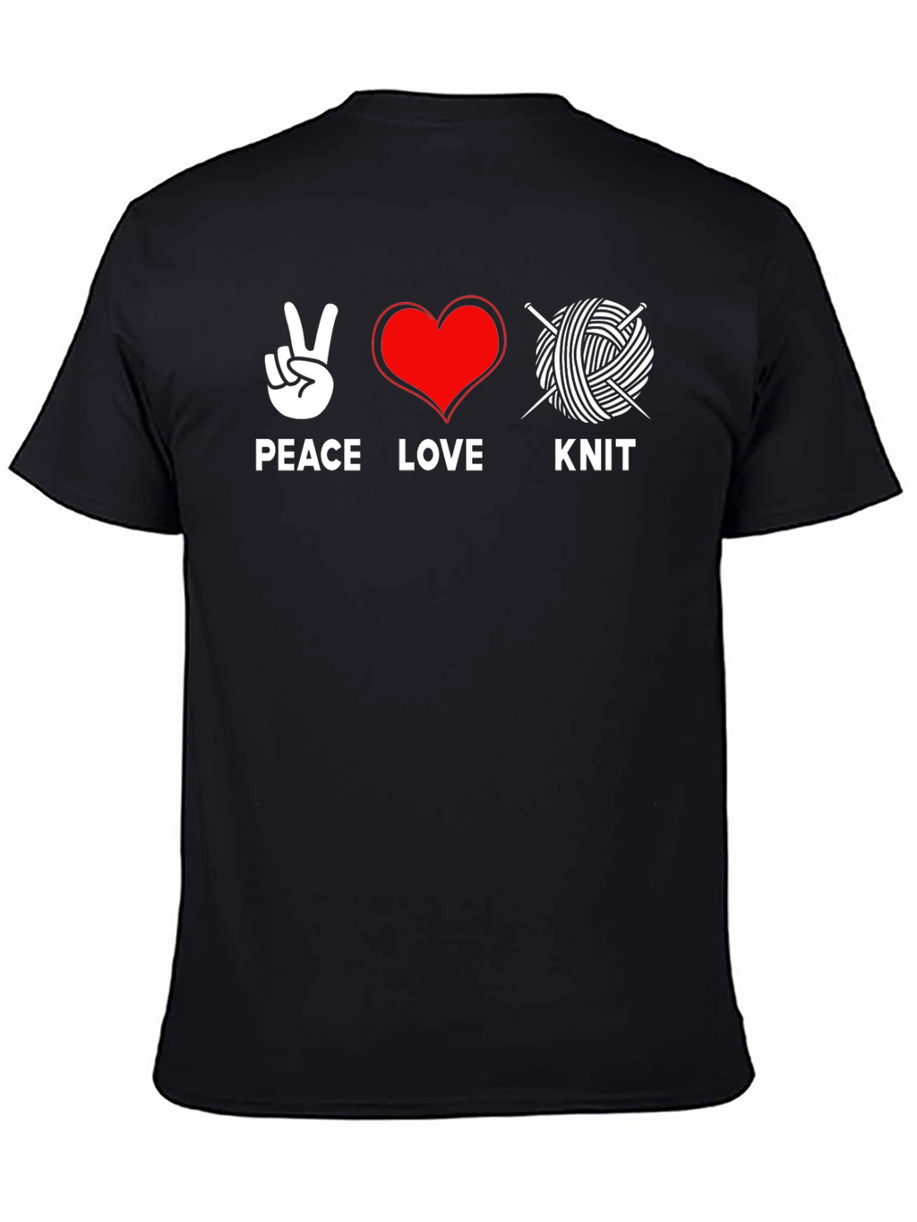 Peace Love Knit T-Shirt