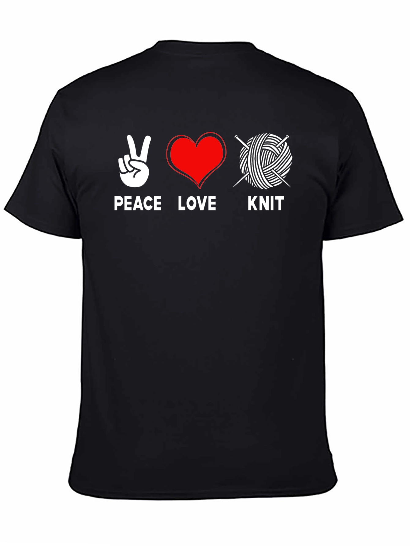 Peace Love Knit T-Shirt