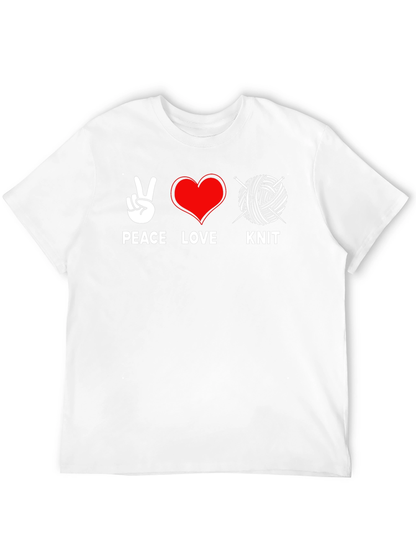 Peace Love Knit T-Shirt