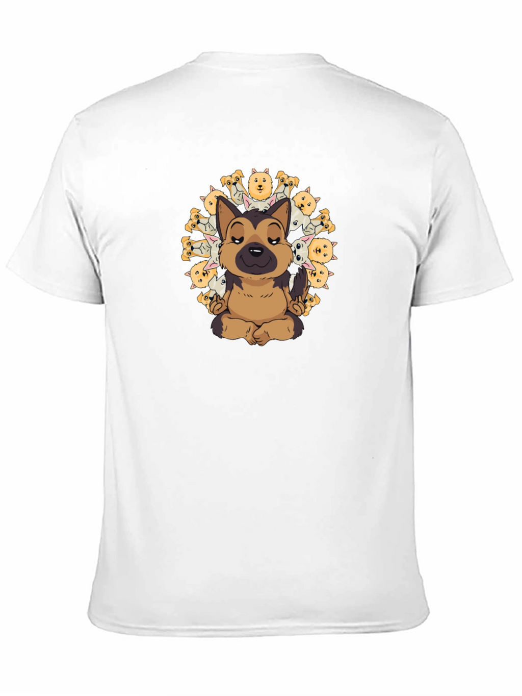 Yoga Dog Graphic Tee - Zen Mode Activated!