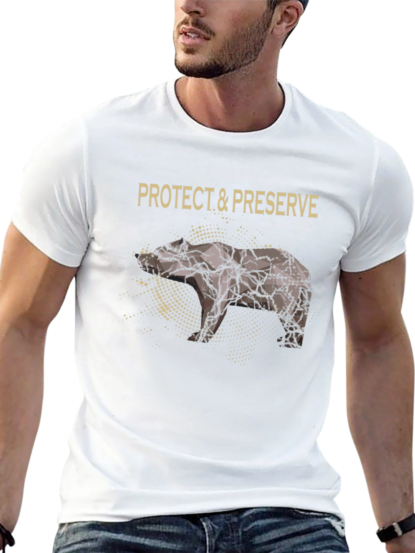 Protect & Preserve Nature T-Shirt - Black