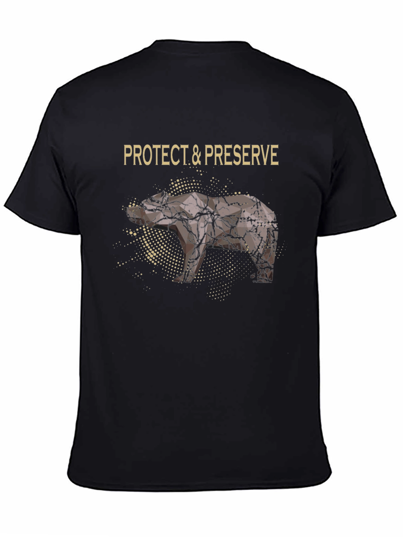 Protect & Preserve Nature T-Shirt - Black
