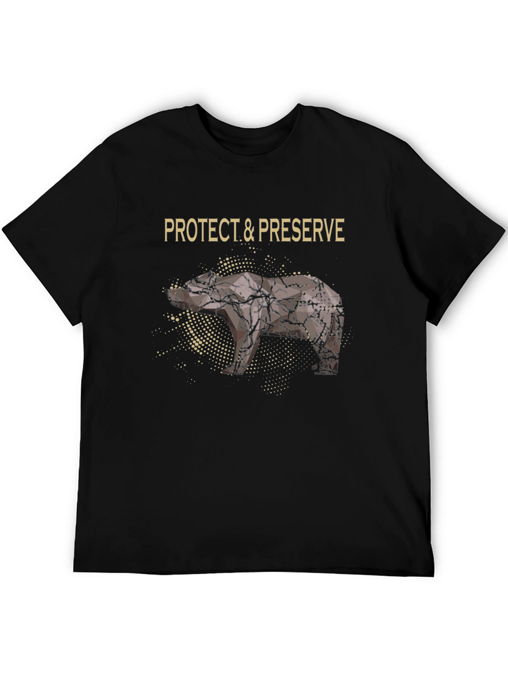 Protect & Preserve Nature T-Shirt - Black