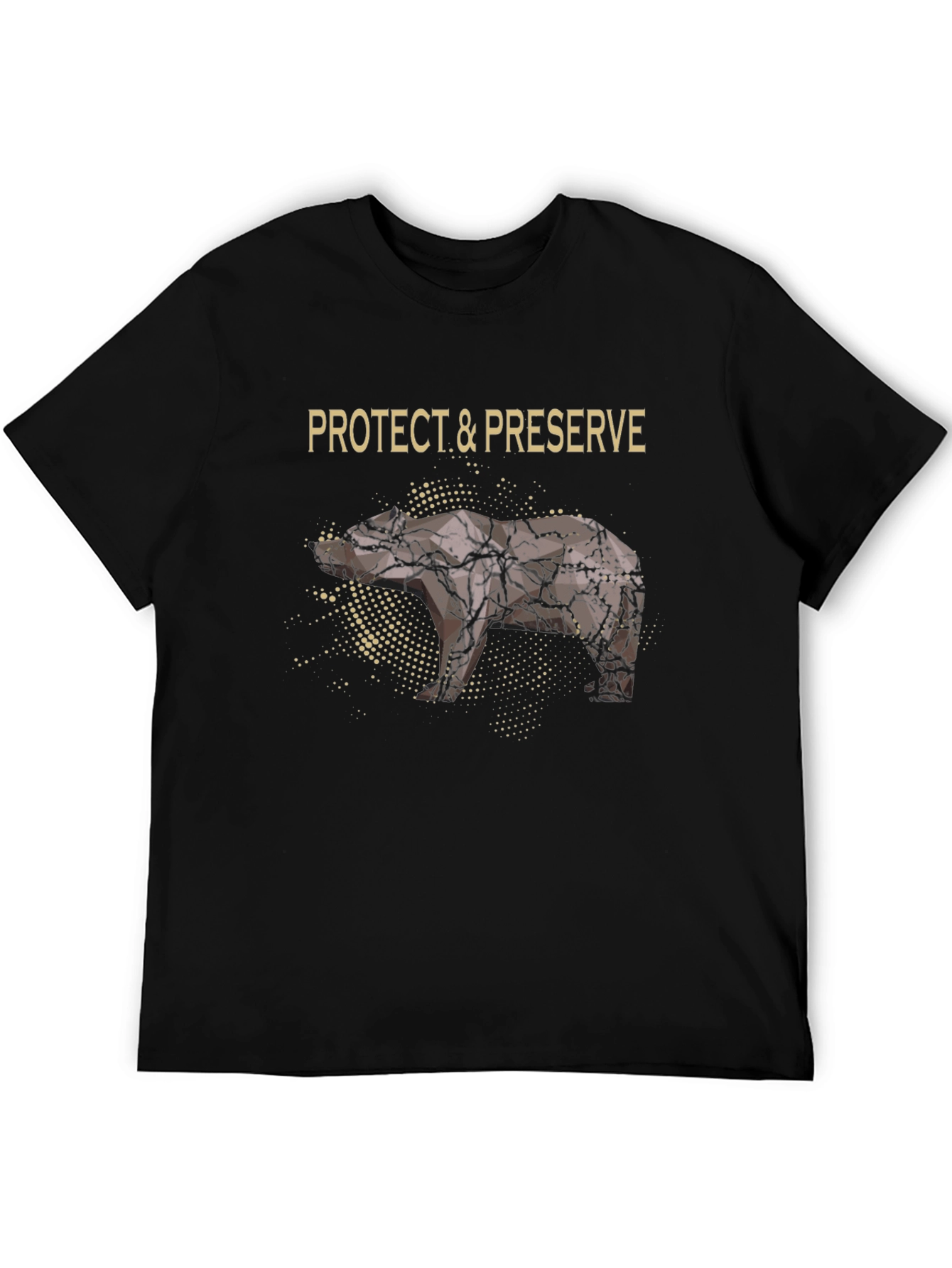 Protect & Preserve Nature T-Shirt - Black
