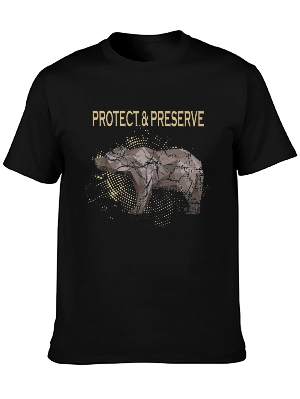 Protect & Preserve Nature T-Shirt - Black