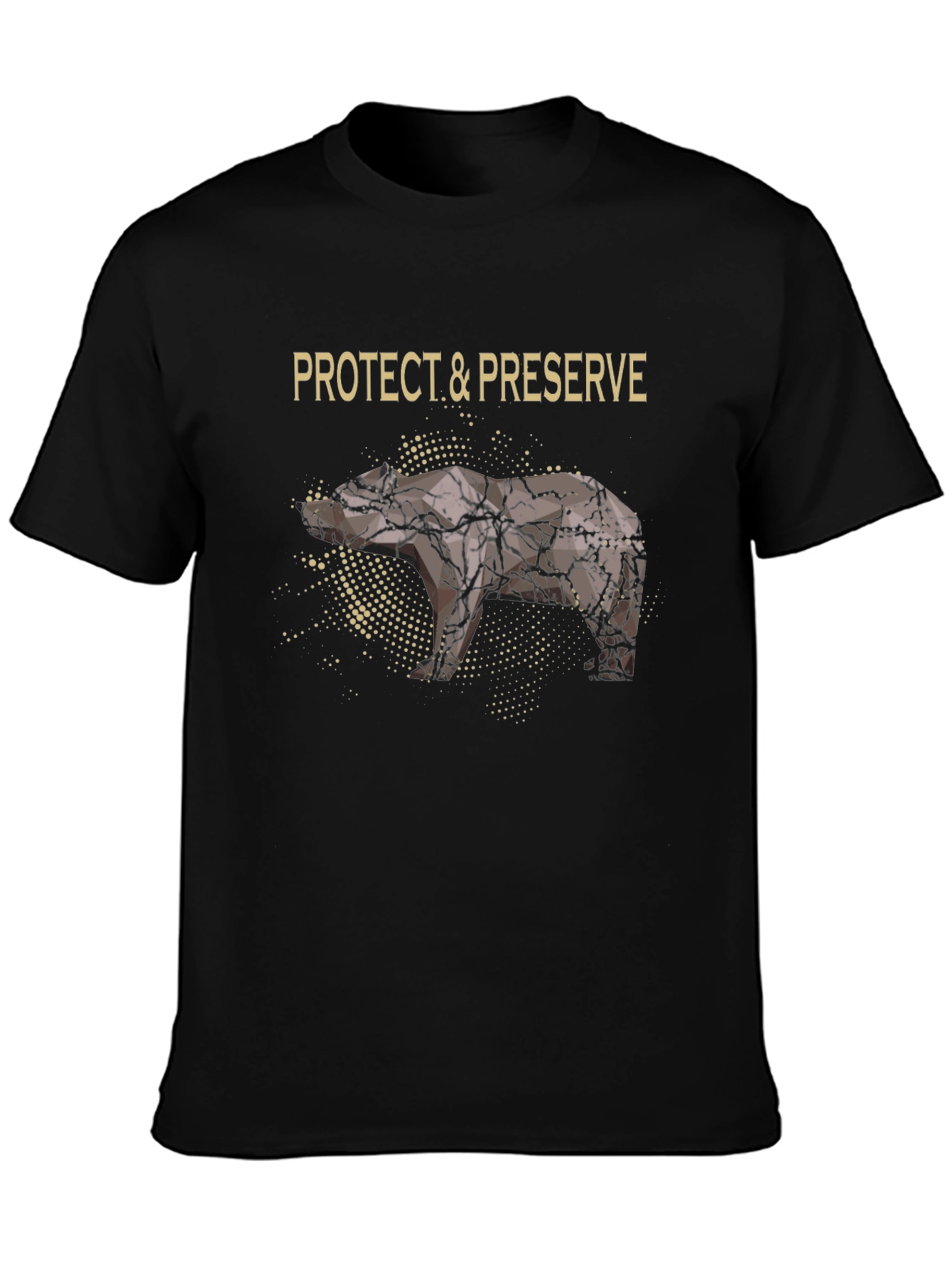 Protect & Preserve Nature T-Shirt - Black