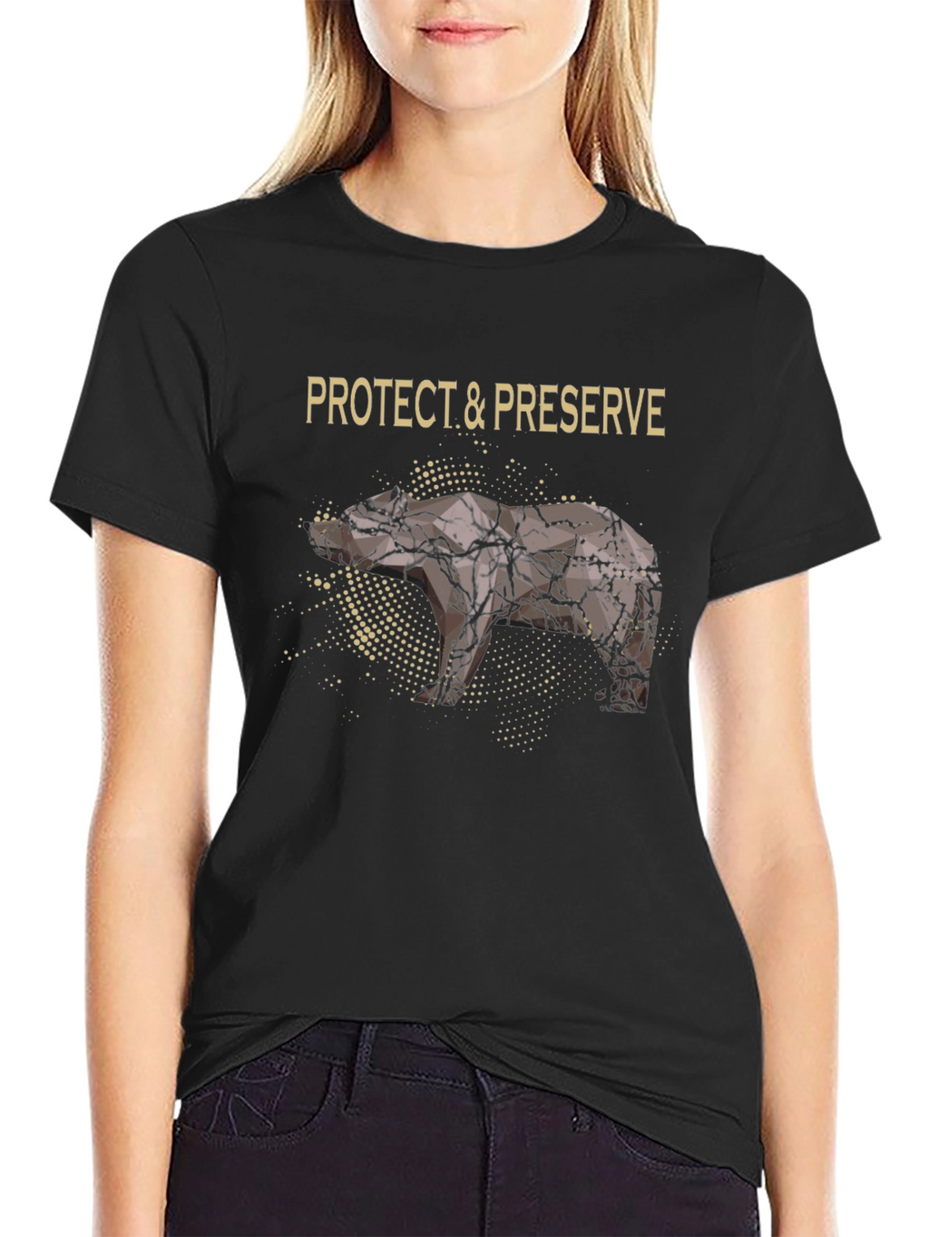 Protect & Preserve Nature T-Shirt - Black