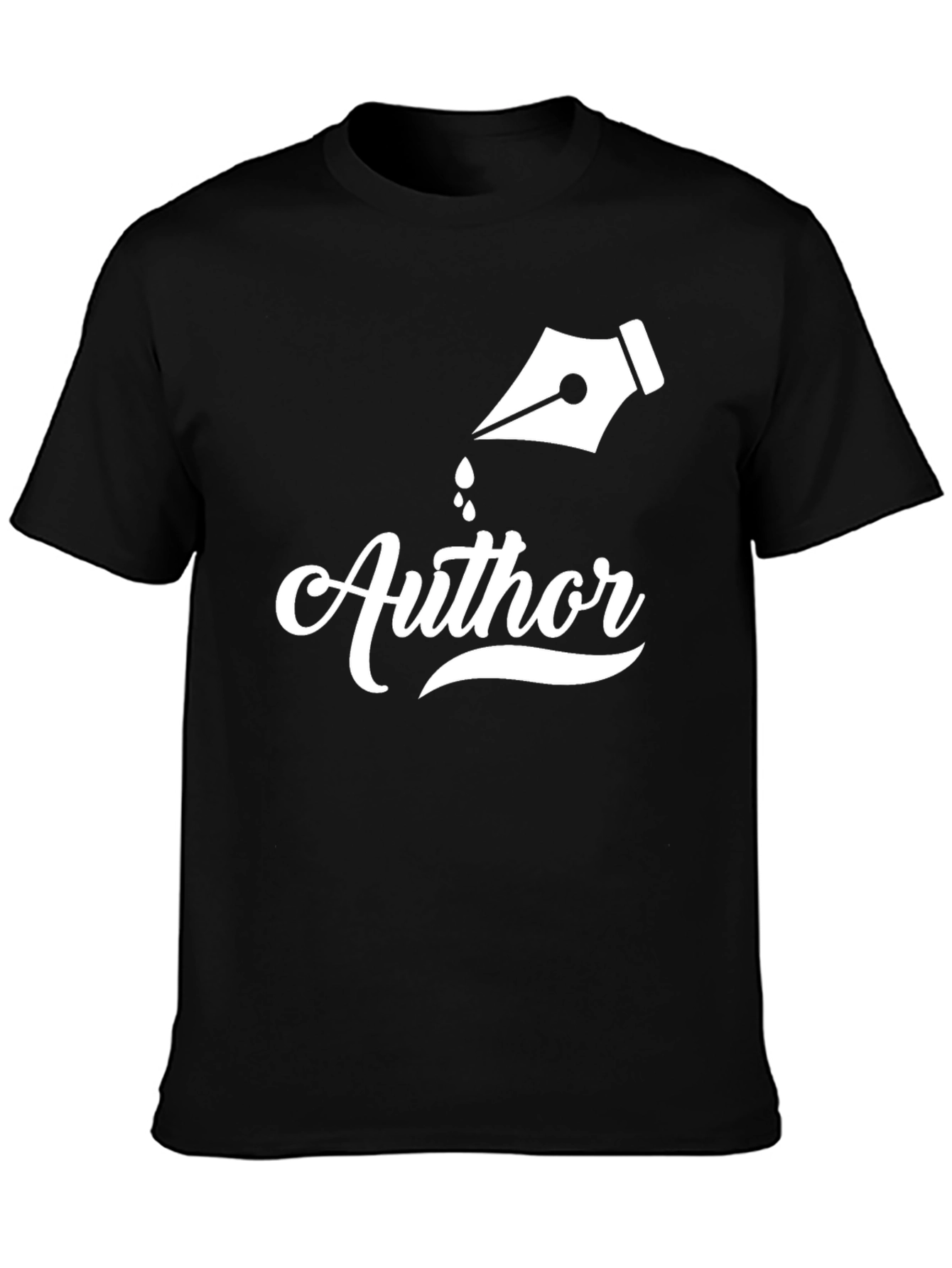 Author Graphic Tee - Black