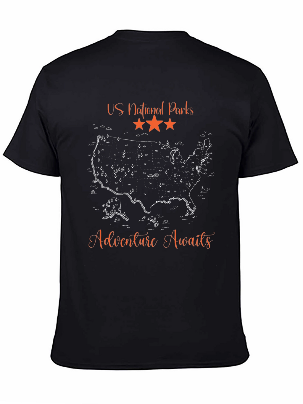 US National Parks Adventure T-Shirt