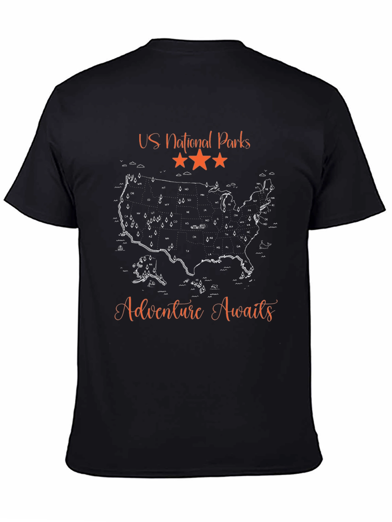 US National Parks Adventure T-Shirt