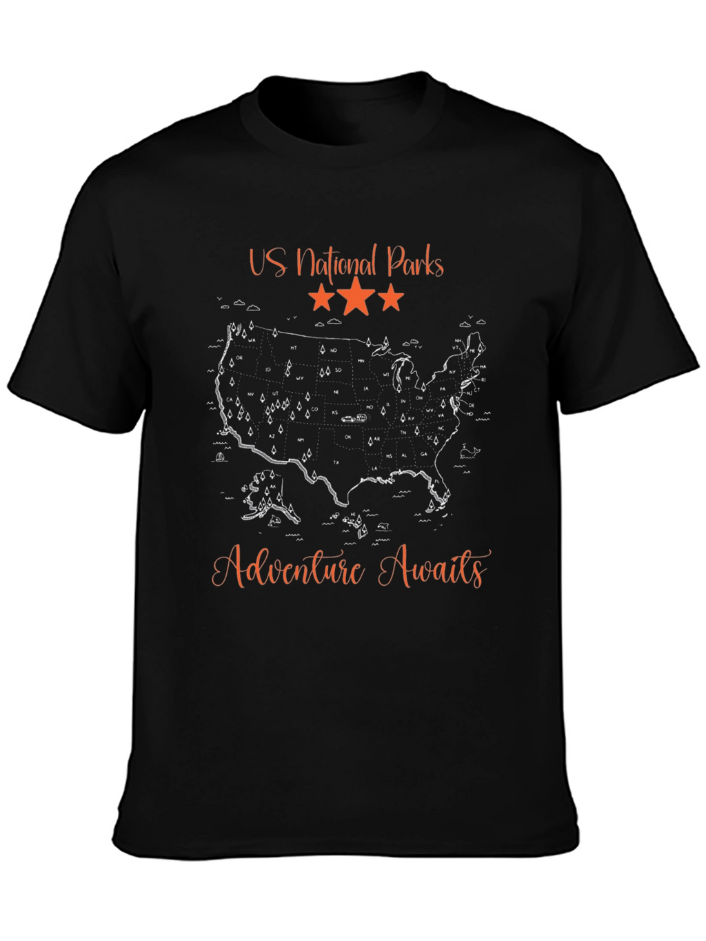 US National Parks Adventure T-Shirt